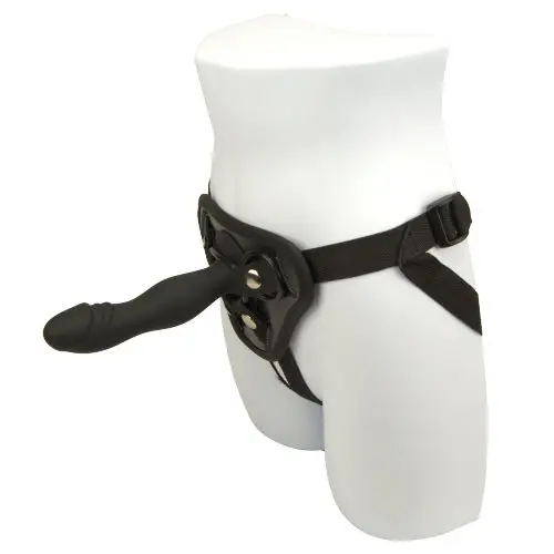 Arnés con correa negro 9 Arnés con correa negro 9