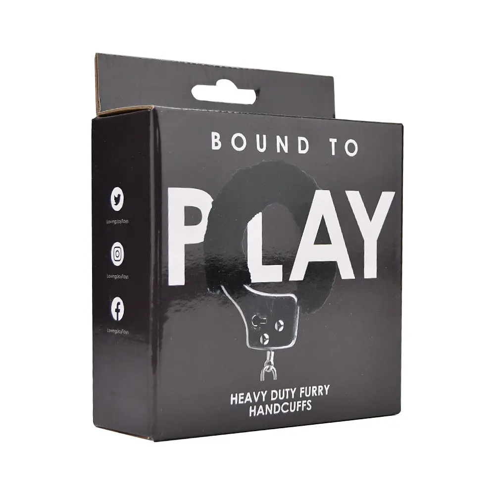 Esposas peludas resistentes negras 9 Esposas peludas resistentes negras 9