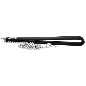 Cadena de sujección con mango de cuero Cadena de sujección con mango de cuero