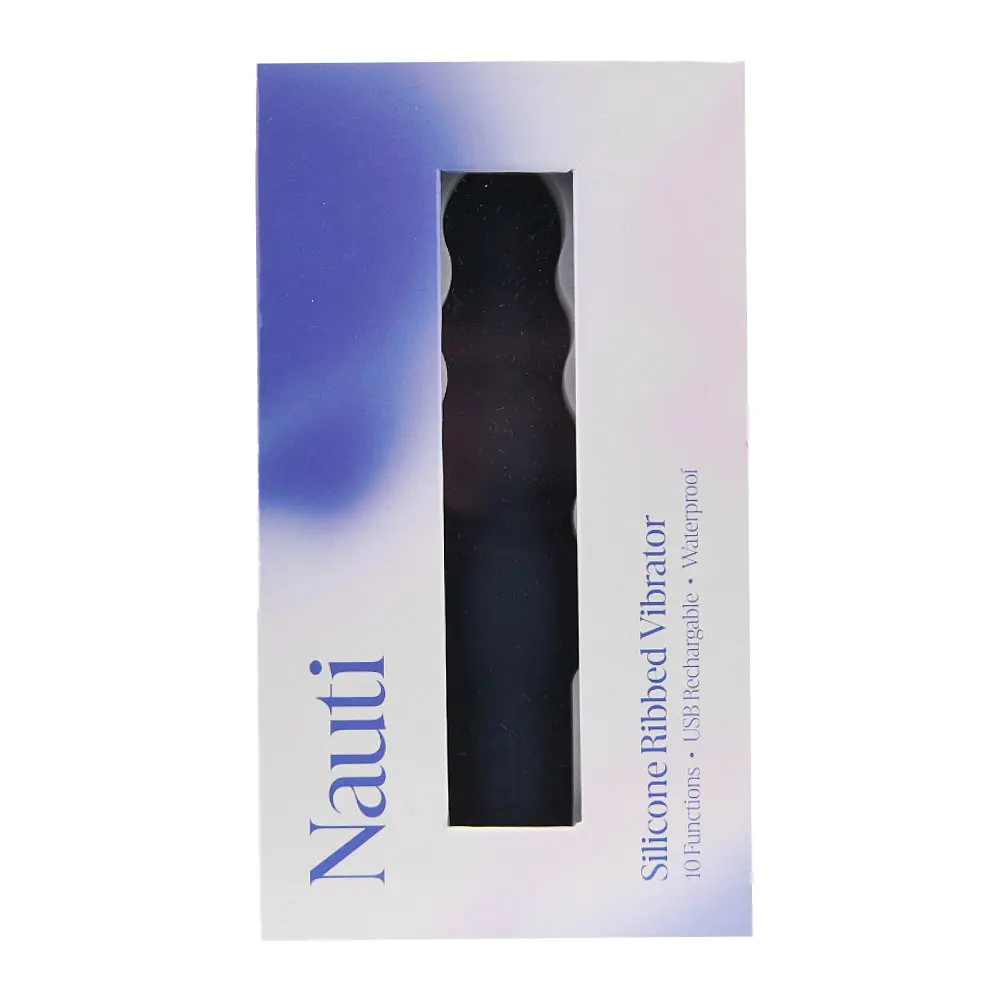 Vibrador de silicona acanalado 9 Vibrador de silicona acanalado 9