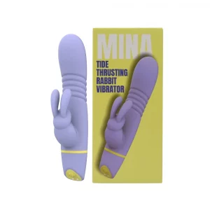 Vibrador de conejo violeta