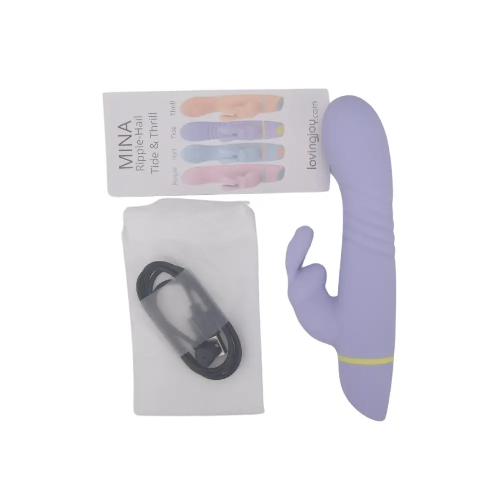 Vibrador de conejo violeta 19 Vibrador de conejo violeta 19