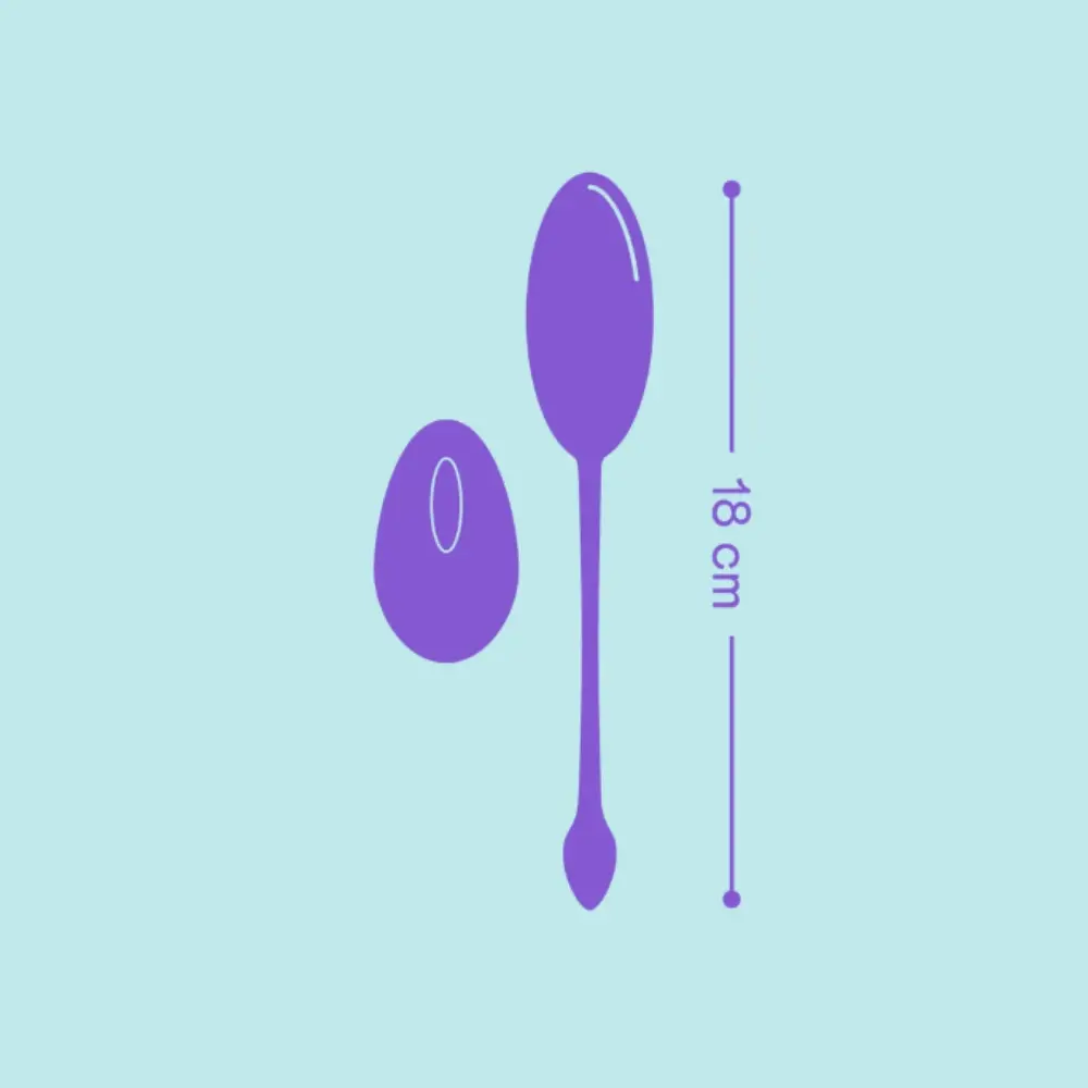 Huevo vibrador con control 13 Huevo vibrador con control 13