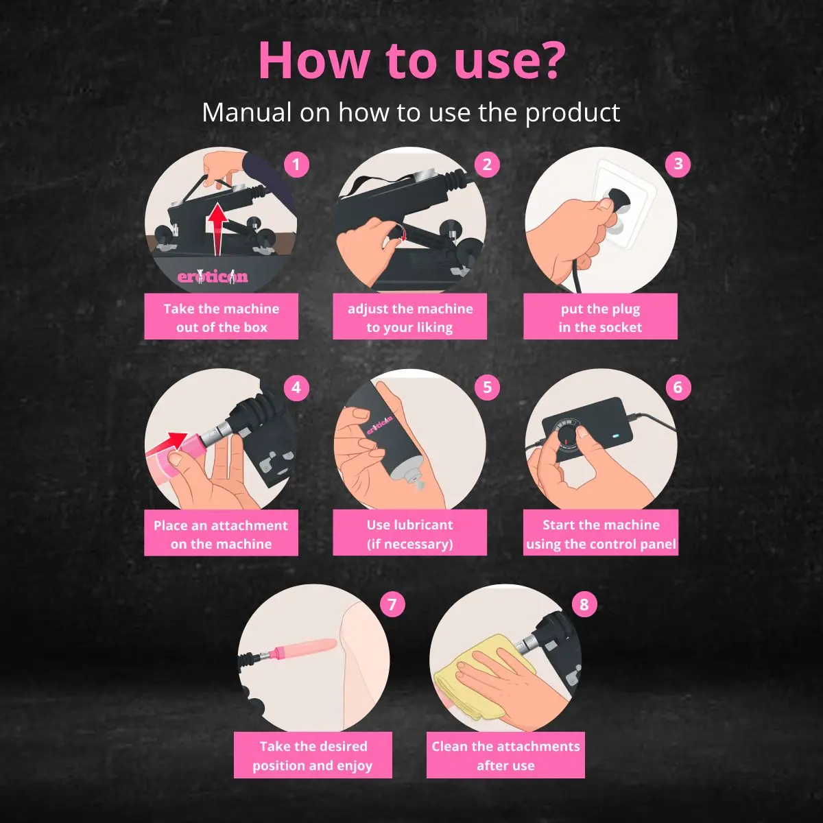 Equipo de bienestar íntimo 10 Equipo de bienestar íntimo 10